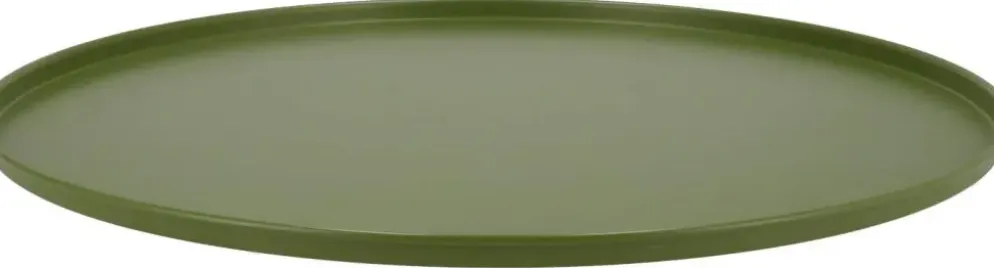 Daan Kromhout Design dienblad metaal coaster 46x2cm olive