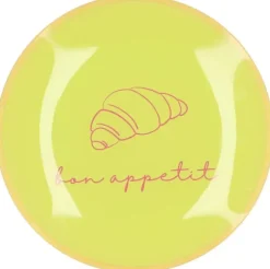 Daan Kromhout Design tegeltje glas bon appetit 18x18cm