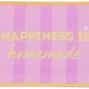 Daan Kromhout Design tegeltje glas happiness is homemade 20x10cm
