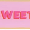 Daan Kromhout Design tegeltje glas sweet 20x10cm