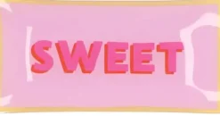 Daan Kromhout Design tegeltje glas sweet 20x10cm