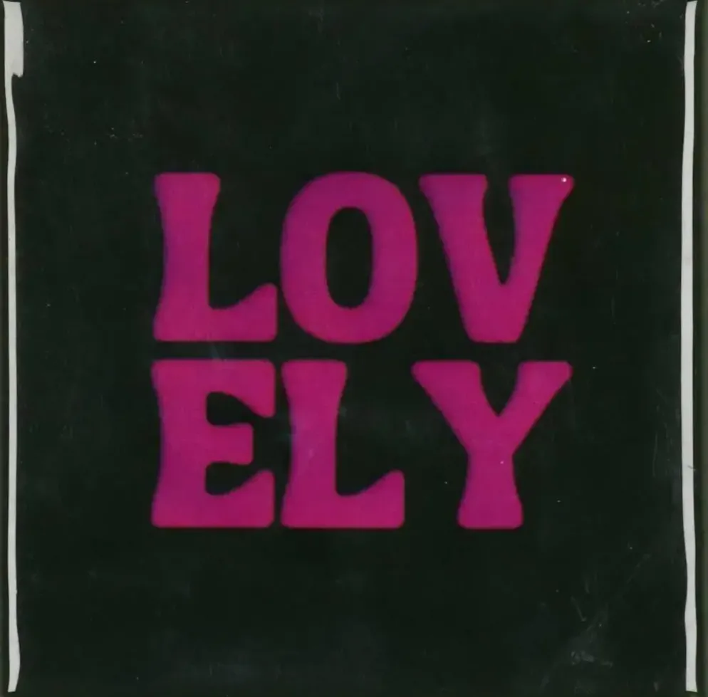 Daan Kromhout Design tegeltje keramiek lovely 10x10cm green