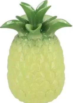 Daan Kromhout Design vaas keramiek pineapple tropical 14x18cm lime