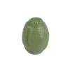 Decoris vaas glas deco 19x24cm groen