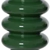 Decoris vaas glas deco 14x25.5cm groen