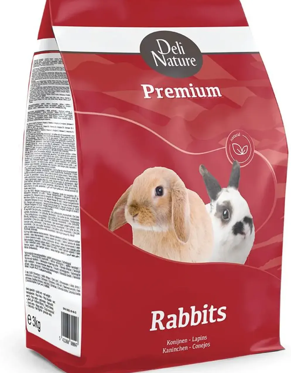 Deli Nature Dwergkonijnen 3kg
