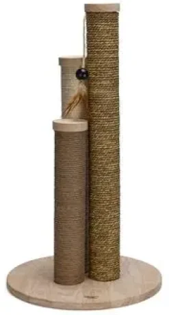 Designed by Lotte krabpaal Willa hout d39.5h70cm zand/beige
