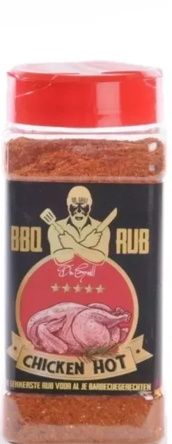 Dr. grill barbecue rub chicken hot