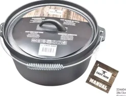 Dr. Grill Dutch Oven 31x13cm gietijzer