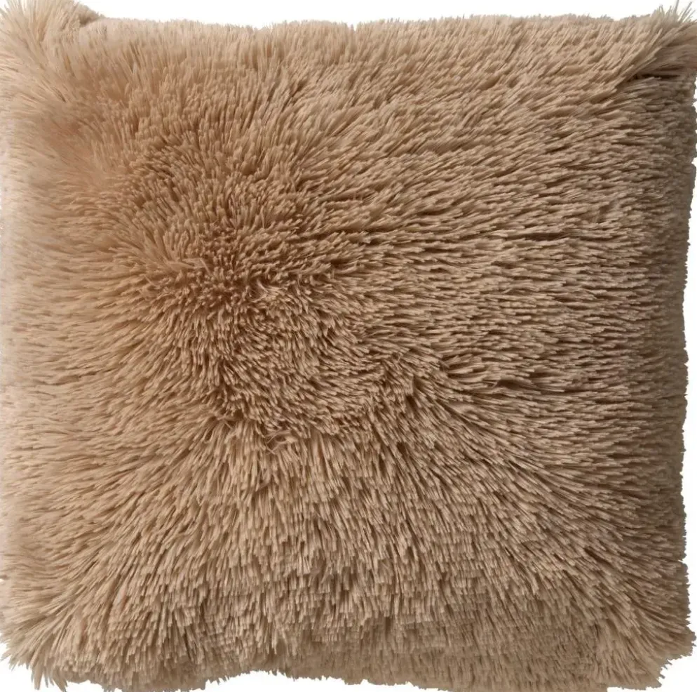 Dutch Decor kussen fluffy 45x45cm pumice stone
