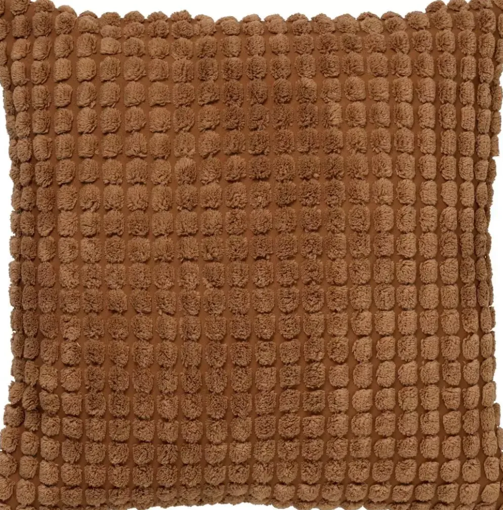 Dutch Decor kussen rome 45x45cm tobacco brown