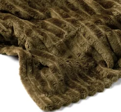 Dutch Decor plaid marthy 140x180cm military olive