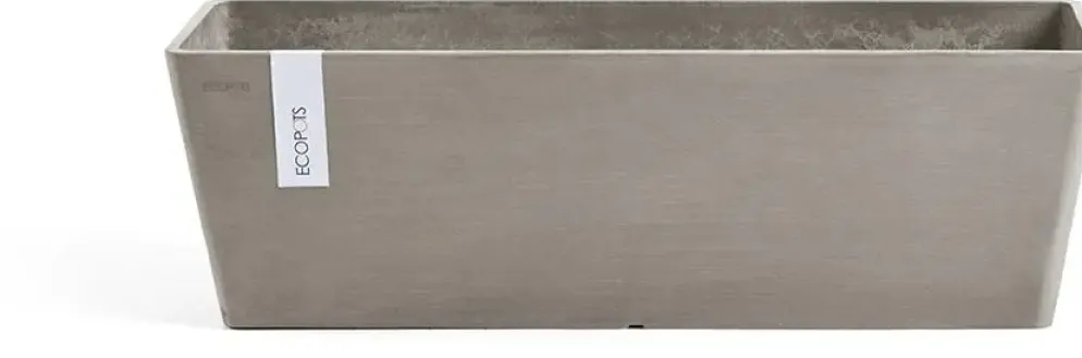 Ecopots Bruges Taupe L65 x B20 x H20 cm