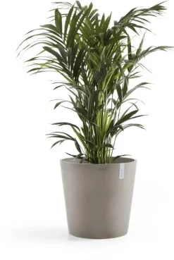 Ecopots kunststof bloempot amsterdam 50x44 cm taupe