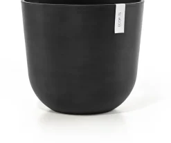 Ecopots kunststof bloempot oslo 45x39.2 cm donkergrijs