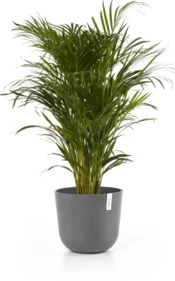 Ecopots kunststof bloempot oslo 35x30.5 cm grijs