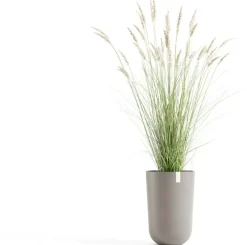 Ecopots kunststof bloempot oslo hoog 35x51.5 cm taupe