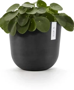 Ecopots Oslo Donkergrijs Ø25cm x H21,8 cm