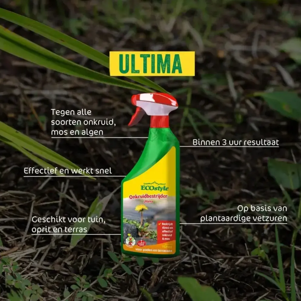 Ecostyle Ultima onkruid & mos concentraat 1020ml