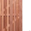 Elephant hardhout FSC tuindeur "Stripes" recht 16 latten 15mm 45x1000x1800mm glad