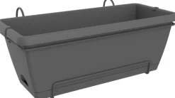 Elho barcelona xl all-in-1 balkonbak 55 cm antraciet