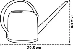 Elho b.for soft gieter 1,7 liter antraciet