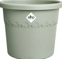 Elho bloempot Algarve Cilindro 25cm tijmgroen