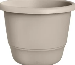 elho bloempot amiga rond d30 h22cm Paddenstoel beige
