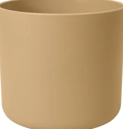 elho bloempot b.for soft rond d16 h15cm Goudkleurig zand