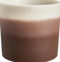 elho bloempot colour gradient rond d14 h12cm Cederbruin