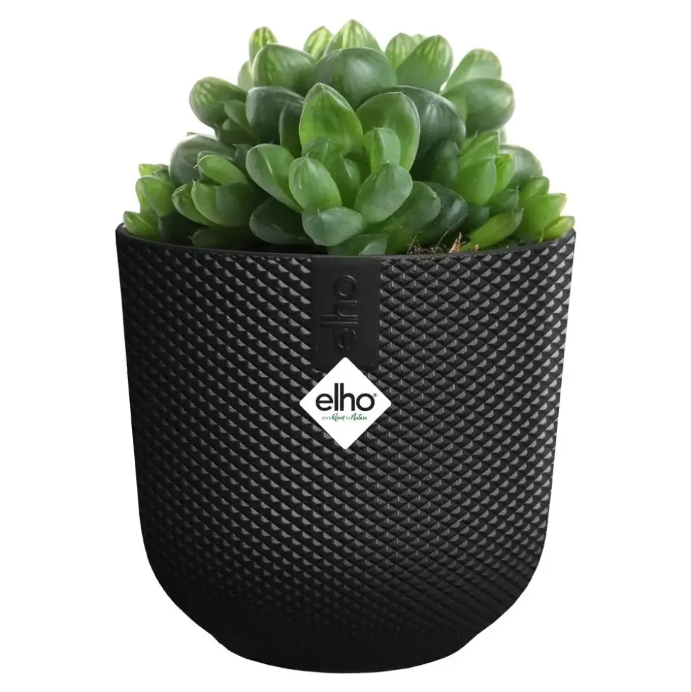 elho bloempot jazz rond mini d9 h9cm Living black