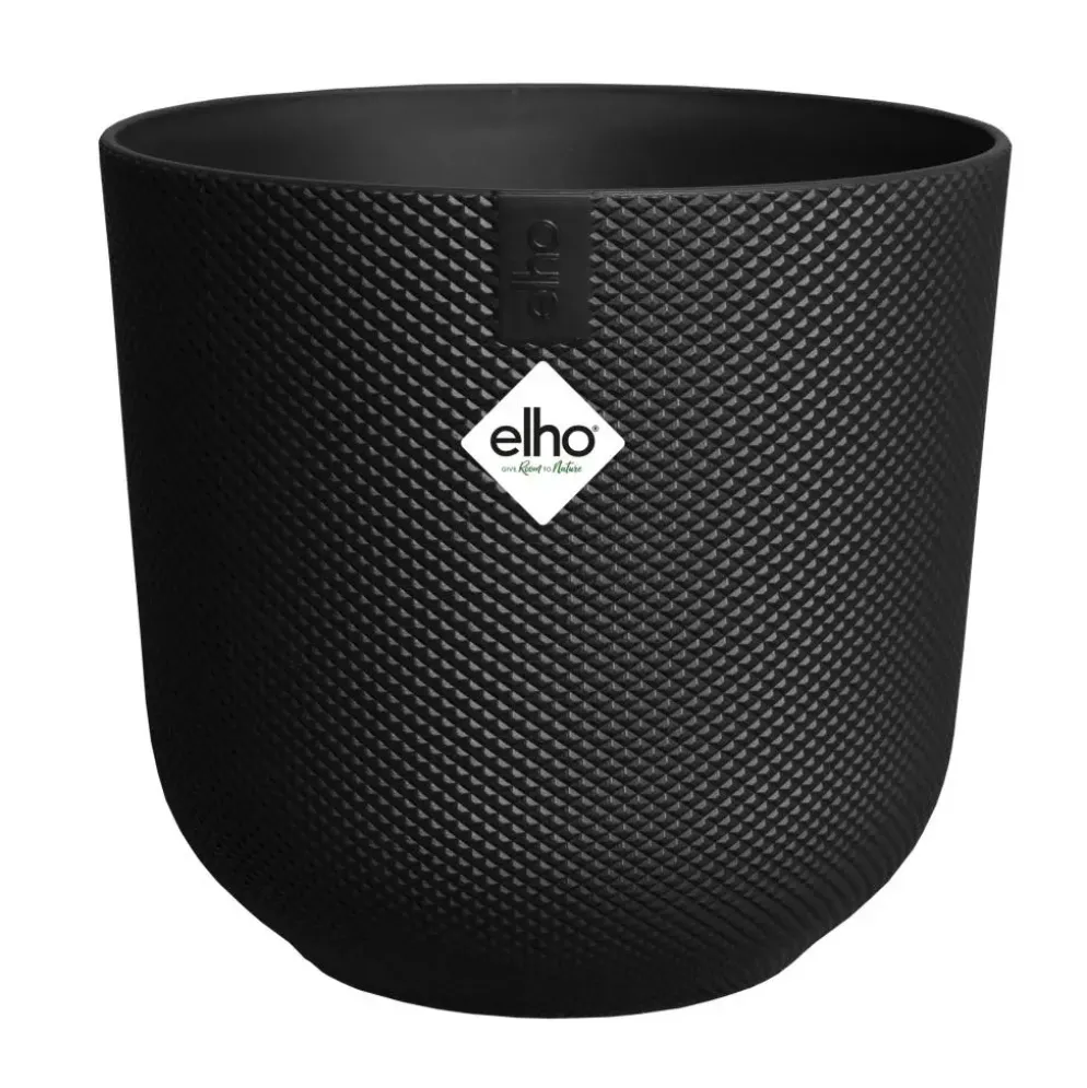 elho bloempot jazz rond mini d9 h9cm Living black