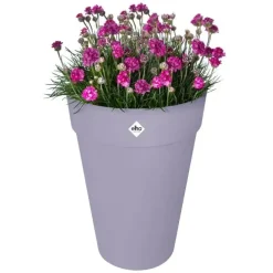 Elho Bloempot Loft Urban rond hoog 35cm Lavendel Lila