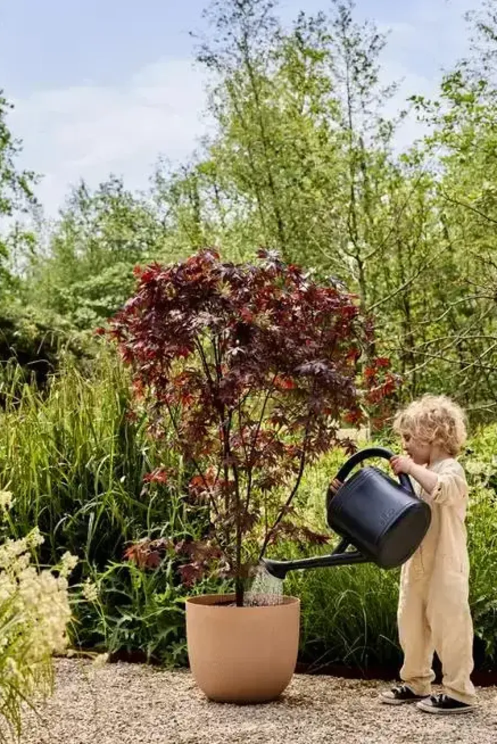 Elho bloempot Sereh 47cm koele klei