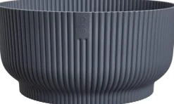 elho bloempot vibes fold bowl d25 h12cm Antraciet