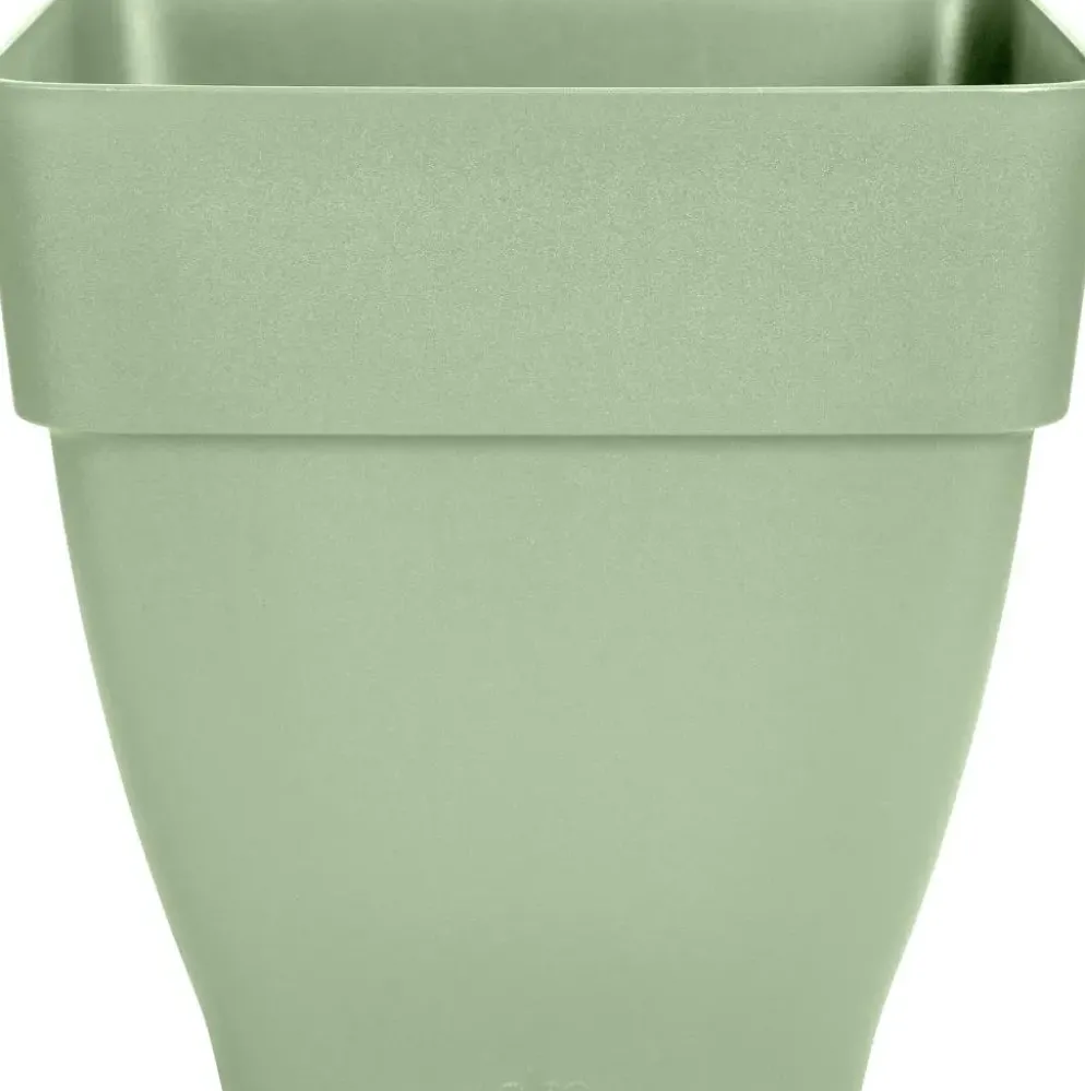elho bloempot vibia campana vierkant d37 h36cm Pistachegroen