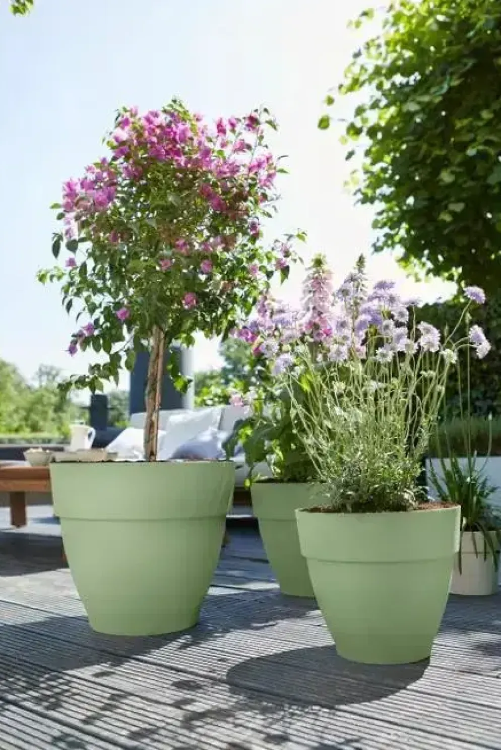 Elho bloempot Vibia Campina 30cm Pistachegroen