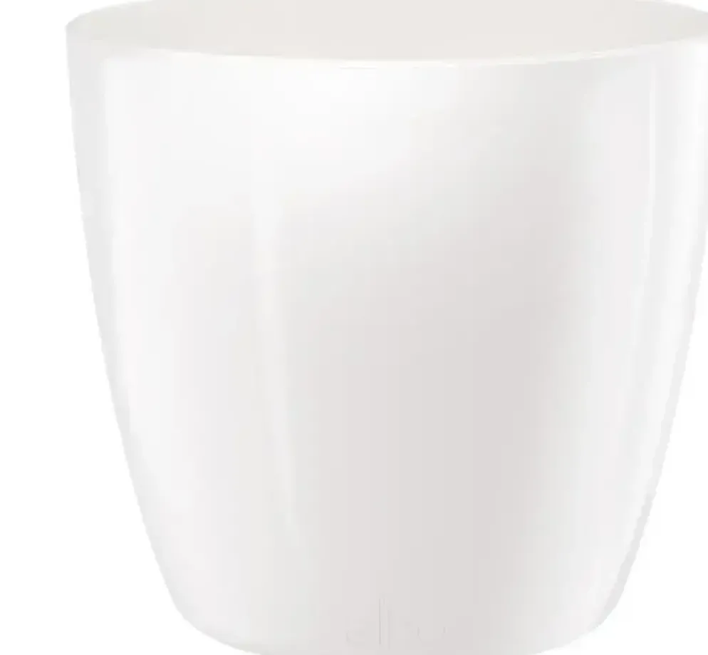 Elho brussels diamond bloempot rond 18 cm wit