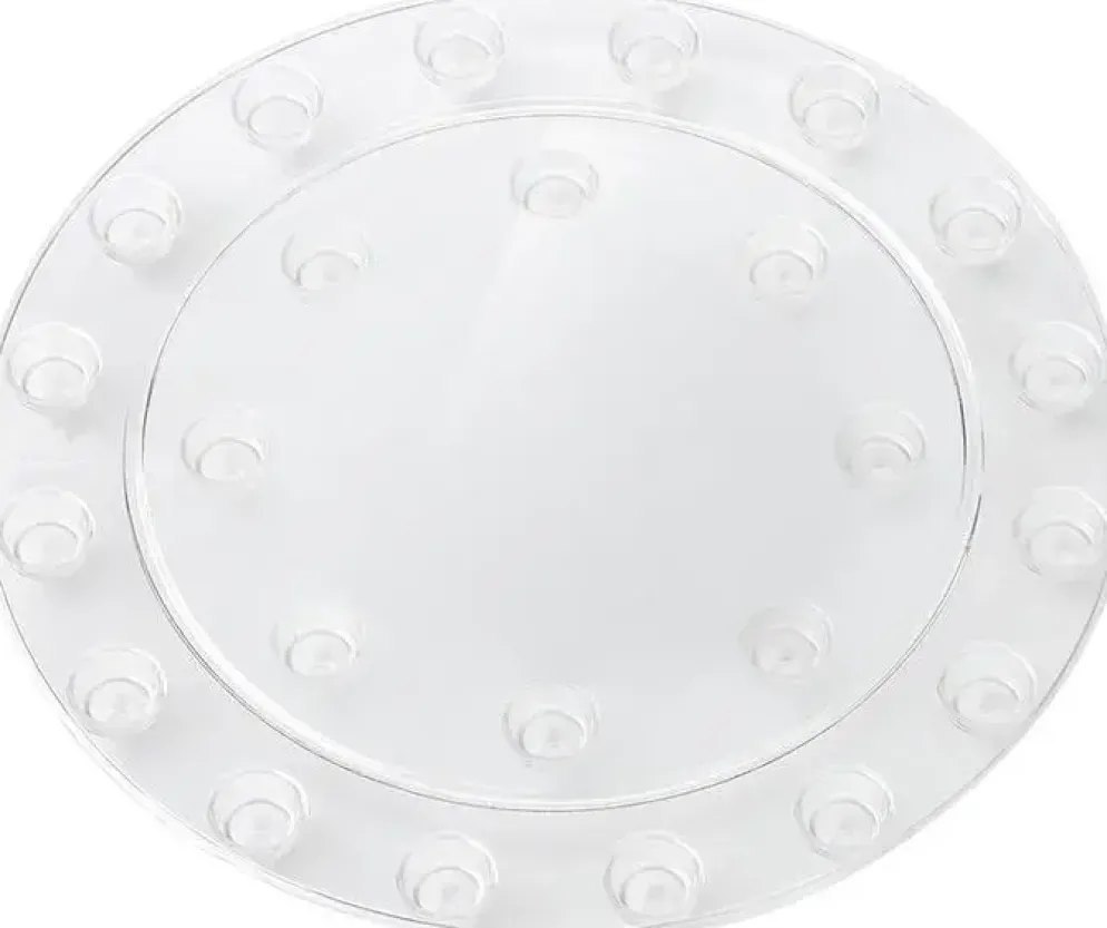 Elho floorprotector rond onderzetter 15 cm transparant