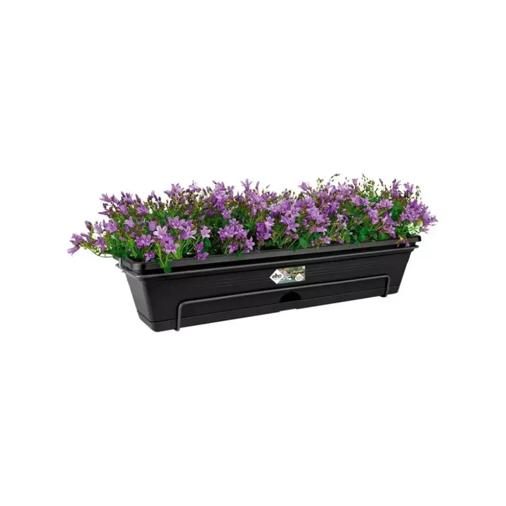 Elho green basics balkonbak all-in-1 70 cm living black