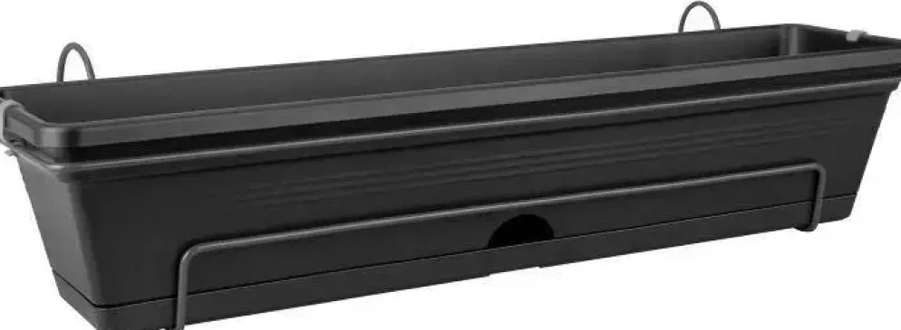 Elho green basics balkonbak all-in-1 70 cm living black