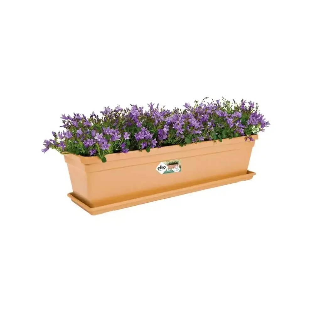 Elho green basics balkonbak 50 cm terra