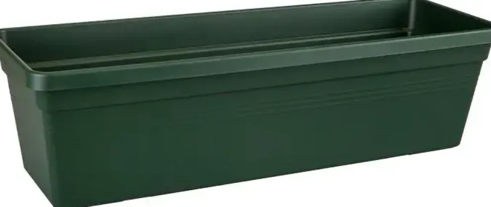 Elho green basics balkonbak 80 cm blad groen