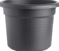 Elho green basics cilinder bloempot 45 cm living black