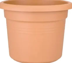 Elho green basics cilinder bloempot 40 cm mild terra