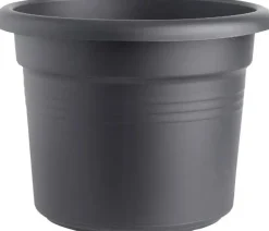 Elho green basics cilinder bloempot 55 cm living black
