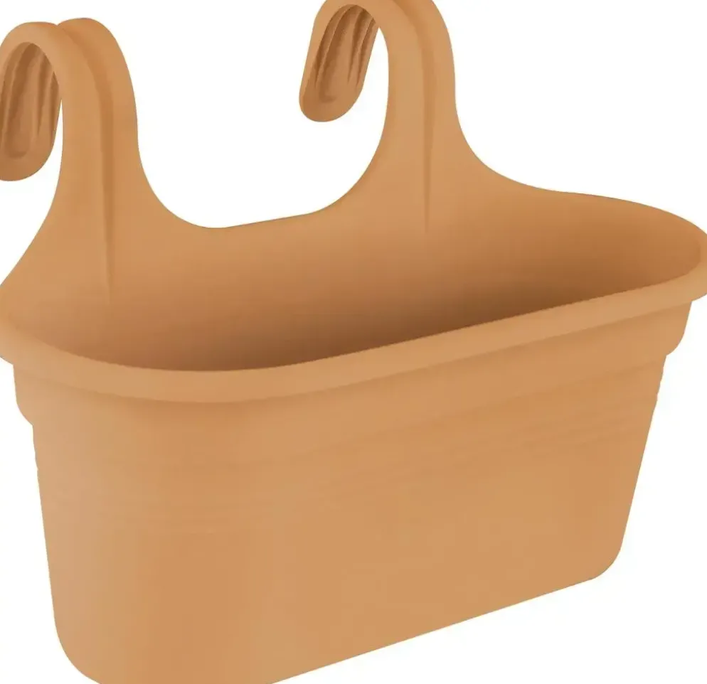 Elho green basics easy hanger large balkonbak mild terra