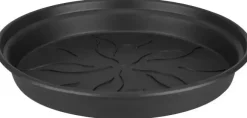 Elho green basics schotel 25 cm living black