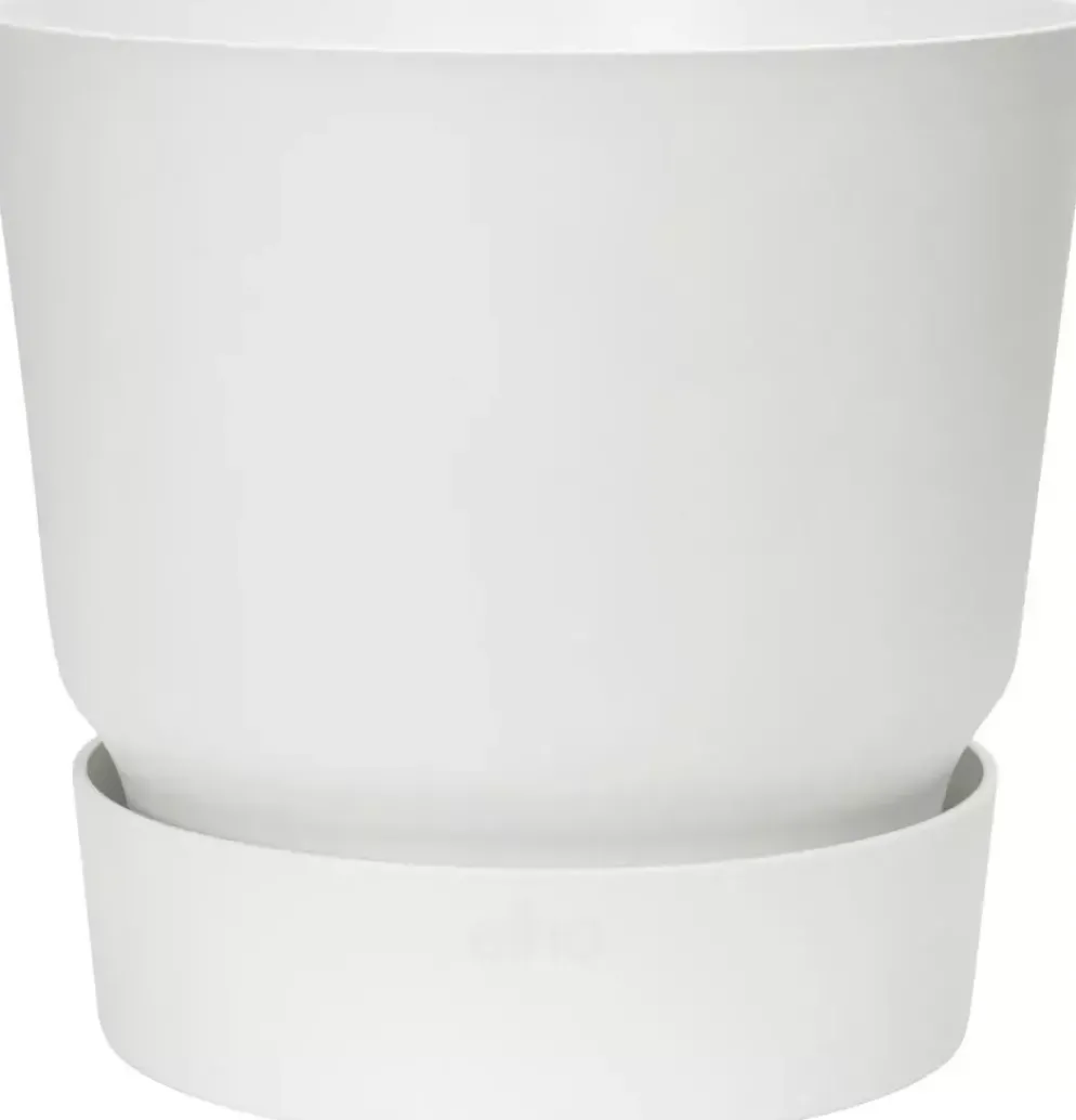 Elho Greenville bloempot 14 cm wit