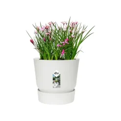 Elho Greenville bloempot 16 cm wit
